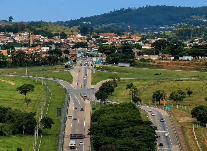 Campo Belo trevo Santo Dumont e Miguel Melhado Campos